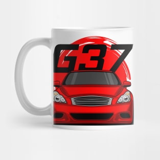 Front Red G37 JDM Mug